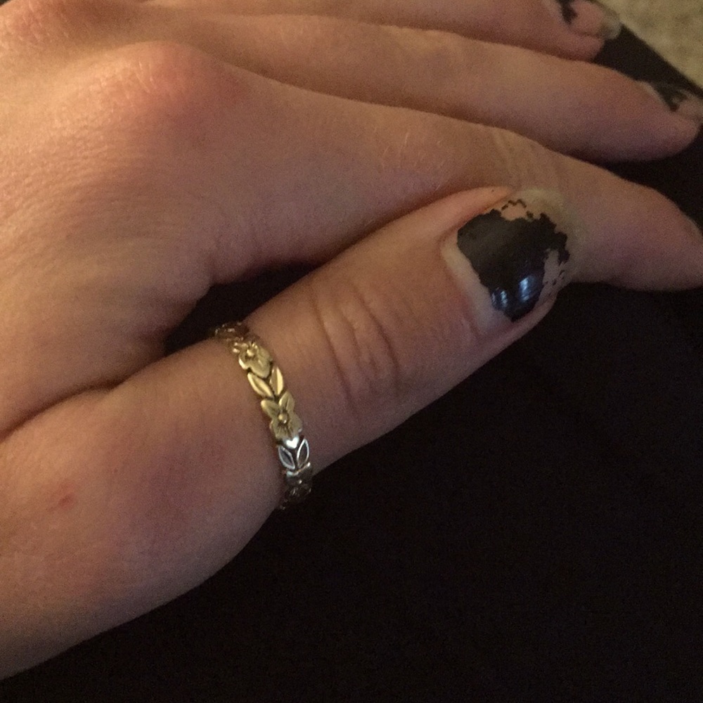 14KT Gold Flower Ring